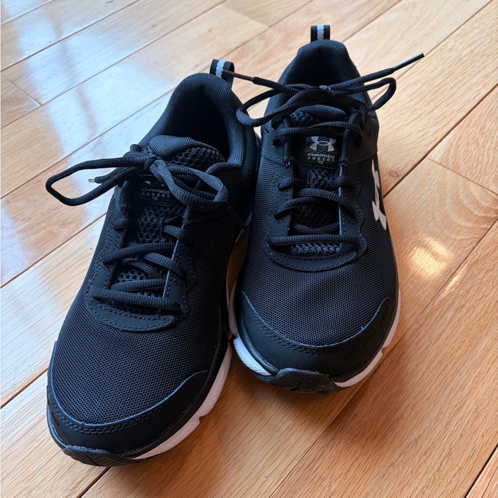 Under Armour Women’s Black / White Athletic Sneakers - Picture 1 of 8